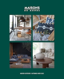 Prospectus Maisons du Monde en cours, "Indoor - Outdoor / Autonme - Hiver 2022", 120 pages