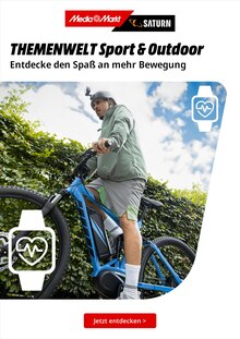 MediaMarkt Saturn Prospekt THEMENWELT Sport & Outdoor mit  Seite in Wefensleben und Umgebung