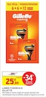 LAMES FUSION 6+6 - Gillette dans le catalogue Intermarché Super