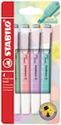 Swing Cool Pastel Textmarker von STABILO für 4,99 € bei Rossmann im Angebot Swing Cool Pastel Textmarker von STABILO im aktuellen Rossmann Prospekt