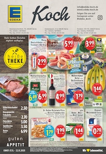 EDEKA Prospekt der Woche "Aktuelle Angebote" Seite 1, 17.11.2025 bis 22.11.2025 für Herne Aktueller EDEKA Prospekt "Aktuelle Angebote" Seite 1 von 24 Seiten für Herne