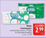 Toilettenpapier im Angebot bei Marktkauf in Erlangen Toilettenpapier Angebote von Regina bei Marktkauf Erlangen für 2,99 €