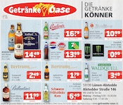 Aktueller Getränke Oase Prospekt mit Bier, "Aktuelle Angebote", Seite 1