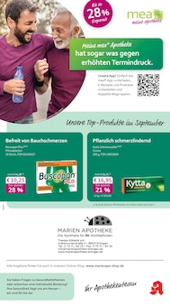 mea - meine apotheke Prospekt Unsere September-Angebote mit 4 Seiten