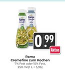 Cremfine zum Kochen 7% Fett im Angebot bei Hieber in Freiburg Cremfine zum Kochen 7% Fett Angebote von Rama bei Hieber Freiburg für 0,99 €