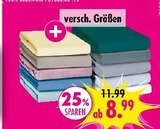 Aktuelles Hochwertiges Jersey-Spannbetttuch Angebot bei SB Möbel Boss in Hildesheim ab 8,99 €