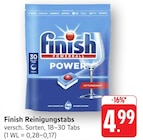 Reinigungstabs im Angebot bei E center in Göppingen Reinigungstabs Angebote von Finish bei E center Göppingen für 4,99 €