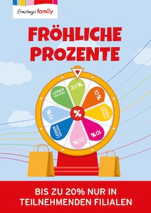 Aktueller Ernstings family Prospekt (Brandenburg (Havel)) Ernstings family Prospekt "FRÖHLICHE PROZENTE" mit Seite (Brandenburg (Havel))