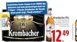 Pils Angebote von Krombacher bei EDEKA Ravensburg für 12,49 €
