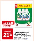 Promo LESSIVE LIQUIDE ACTIV DÉTERGENT (2) à 21,50 € dans le catalogue Auchan Supermarché à Paris