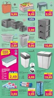 Mülleimer im KODi Prospekt "DER HAUSHALTSDISCOUNTER" mit 12 Seiten (Mönchengladbach)