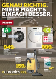 Der aktuelle EURONICS Prospekt GENAU RICHTIG. MIELE MACHT'S EINFACH BESSER.