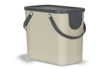 Recycling Müllsystem Albula in cappuccino, 25 l im Angebot bei HARDECK in Solingen Recycling Müllsystem Albula in cappuccino, 25 l Angebote von Rotho bei HARDECK Solingen für 19,99 €