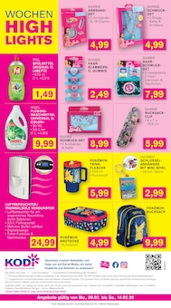 Rucksack im KODi Prospekt "DER HAUSHALTSDISCOUNTER" mit 12 Seiten (Bottrop)