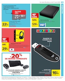 Prix et réduction Jeux Vidéo dans le prospectus Carrefour en cours Offre Jeux Vidéo dans le catalogue Carrefour du moment à la page 37