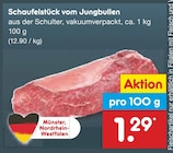 Schaufelstück vom Jungbullen im Angebot bei Netto Marken-Discount in Gronau Schaufelstück vom Jungbullen Angebote bei Netto Marken-Discount Gronau für 1,29 €