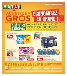 Prospectus Supermarchés Match en cours, "ACHETEZ EN GROS ÉCONOMISEZ EN GRAND !", page 1 sur 4
