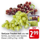 Trauben hell Angebote von SanLucar bei EDEKA Trier für 2,99 €