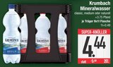 Mineralwasser Angebote von Krumbach bei EDEKA Augsburg für 4,44 €