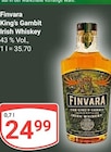 King's Gambit Irish Whiskey im Angebot bei GLOBUS in Wiesbaden King's Gambit Irish Whiskey Angebote von Finvara bei GLOBUS Wiesbaden für 24,99 €