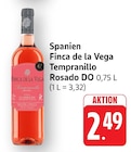 Tempranillo Rosado DO Angebote von Finca de la Vega bei E center Fellbach für 2,49 €