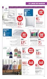 Promos Oreiller dans le catalogue "SUPER U" de Super U Oreiller en promo dans le catalogue Super U à la page 35