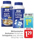 EDEKA Mannheim - Kochsahne Angebot im Prospekt Kochsahne bei EDEKA im Mannheim Prospekt für 1,19 €
