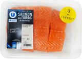 Promo PAVE DE SAUMON ATLANTIQUE DES FJORDS DE NORVEGE U à 9,95 € dans le catalogue Hyper U à Saint-Philbert-de-Grand-Lieu