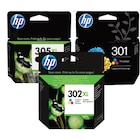 SUR TOUS LES LOTS DE 2 CARTOUCHES XL OU PACK - HP en promo chez Carrefour Toulon