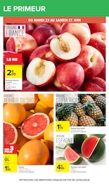 Prix et réduction Ananas dans le prospectus Carrefour en cours Offre Ananas dans le catalogue Carrefour du moment à la page 32