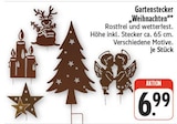 nah und gut Bad Neustadt - Gartenstecker Weihnachten Angebot im Prospekt Gartenstecker Weihnachten bei nah und gut im Bad Neustadt Prospekt für 6,99 €
