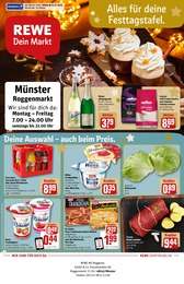 REWE Prospekt für Münster mit 27 Seiten REWE Prospekt für Münster: "Dein Markt", 27 Seiten, 11.12.2023 - 16.12.2023