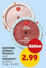 Aktuelle Wurst Angebote bei Penny in Recklinghausen Aktuelles Geflügelfiletwurst oder Edelsalami Angebot bei Penny in Recklinghausen ab 2,99 €