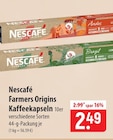 Nescafé Farmers Origins Kaffeekapseln im Angebot bei famila Nordost in Pinneberg Nescafé Farmers Origins Kaffeekapseln Angebote bei famila Nordost Pinneberg für 2,49 €