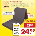 Aktuelles Gästematratze Angebot bei Netto Marken-Discount in Mainz ab 24,99 €
