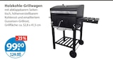 Holzkohle-Grillwagen im V-Markt Prospekt Holzkohle-Grillwagen von im aktuellen V-Markt Prospekt für 99,00 €