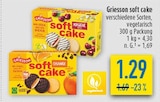 Aktuelles Kirsch soft cake oder Orange soft cake Angebot bei diska in Erlangen ab 1,29 €