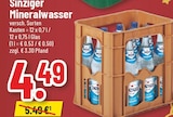 Mineralwasser bei Trinkgut im Haan Prospekt für 4,49 €