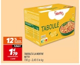 Taboulé à la menthe - Netto en promo à 1,79 € chez Netto Taboulé à la menthe - Netto dans le catalogue Netto