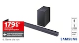 Barre de son - SAMSUNG en promo chez But Bordeaux à 179,99 €