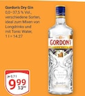 Dry Gin im Angebot bei GLOBUS in Bochum Dry Gin Angebote von Gordon's bei GLOBUS Bochum für 9,99 €