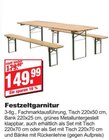 Festzeltgarnitur Angebote bei bauSpezi Erlangen für 149,99 €