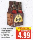 Blonde oder Brune Angebote von Leffe bei E center Hennigsdorf für 4,99 €