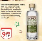 Aktuelles Finnischer Vodka Angebot bei GLOBUS in Koblenz ab 9,99 €