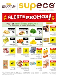 Prospectus Discount Alimentaire de Supeco à Velaux: "ALERTE PROMOS !", 2 pages, 12/11/2024 - 24/11/2024