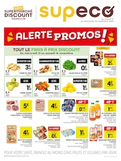 Catalogue Discount Alimentaire Supeco en cours à Reims et alentours, "ALERTE PROMOS !", 2 pages, 12/11/2024 - 24/11/2024