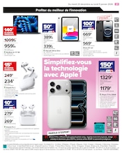 Ipad Angebote im Prospekt "DÉMARREZ L'ANNÉE AVEC DES OFFRES DERNIER CRI !" von Carrefour auf Seite 23