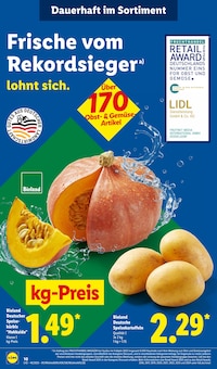 Kartoffeln im Lidl Prospekt "LIDL LOHNT SICH" mit 67 Seiten (Wuppertal)