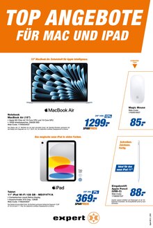 expert Prospekt TOP ANGEBOTE FÜR MAC UND IPAD mit 1 Seite