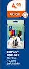 TRIPLUS FINELINER im Müller Prospekt TRIPLUS FINELINER von im aktuellen Müller Prospekt für 4,99 €